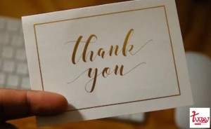 Thiệp cảm ơn - Thanks Card