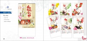 Lịch để bàn chữ A