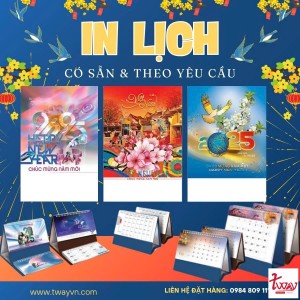 Lịch để bàn 2026 doanh nghiệp dầu khí – Quà tặng sang trọng, ý nghĩa và đẳng cấp